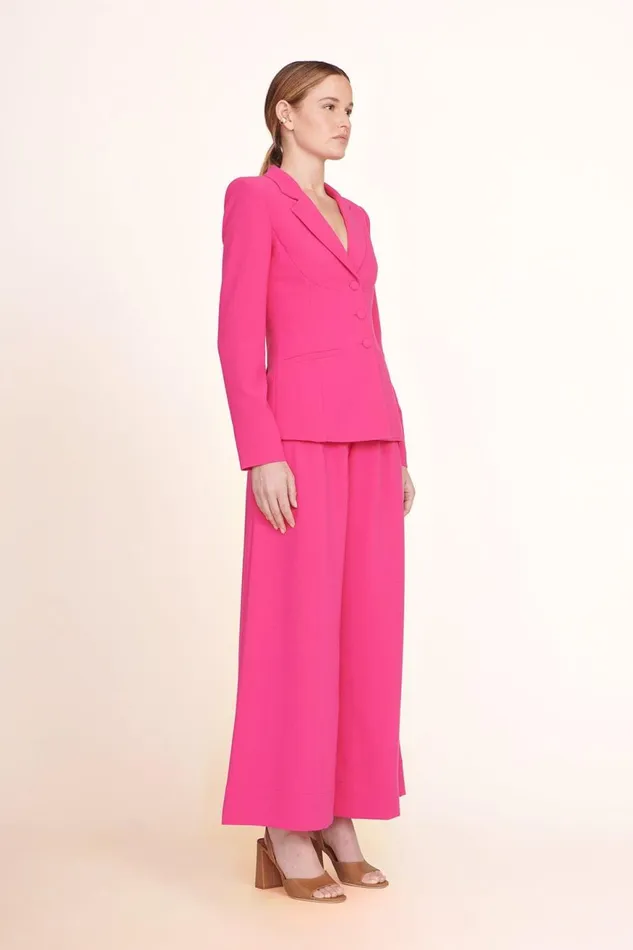 Women STAUD Pants and Shorts CROPPED CALEB PANT MAGENTA Women STAUD Pants and Shorts CROPPED CALEB PANT MAGENTA