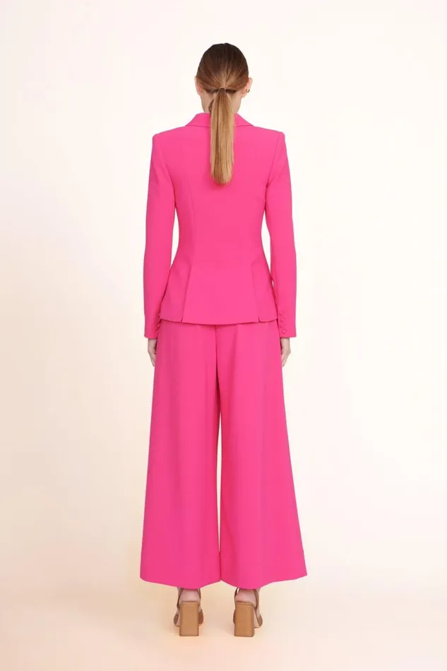 Women STAUD Pants and Shorts CROPPED CALEB PANT MAGENTA Women STAUD Pants and Shorts CROPPED CALEB PANT MAGENTA