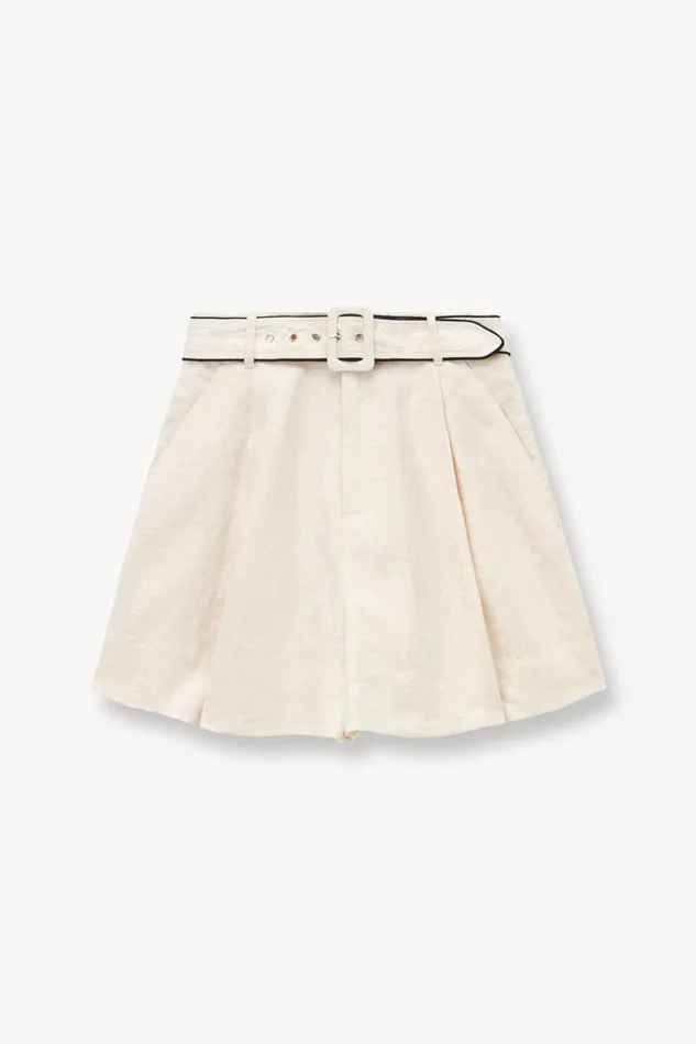 Women STAUD Pants and Shorts ERIS SHORT NATURAL BLACK