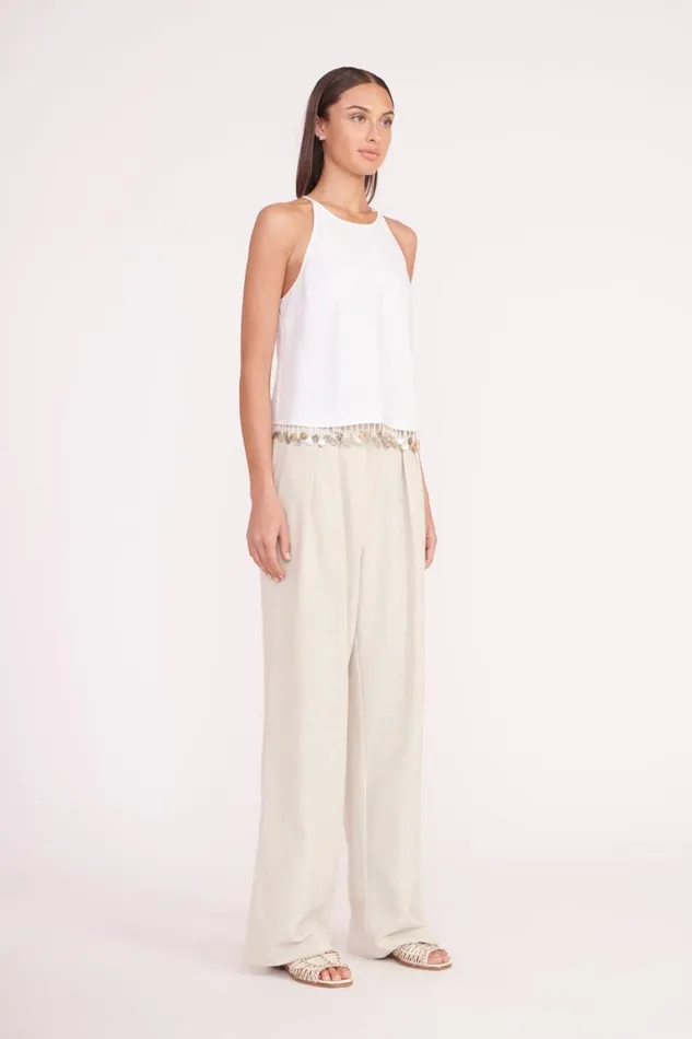 Women STAUD Pants and Shorts LUISA PANT OAT MILK