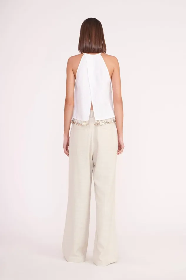 Women STAUD Pants and Shorts LUISA PANT OAT MILK