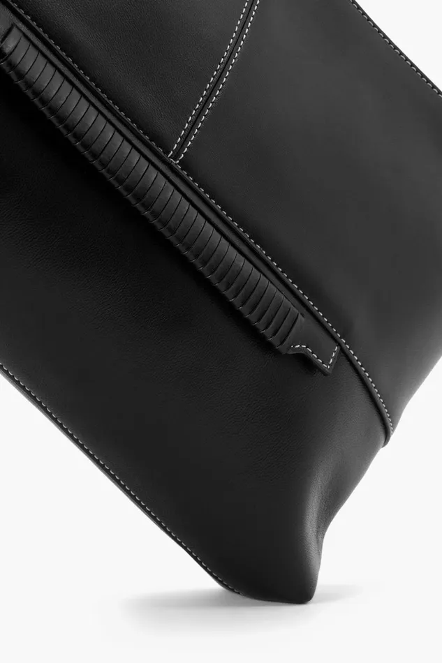 Women STAUD Shoulder LEO CLUTCH BLACK Women STAUD Shoulder LEO CLUTCH BLACK