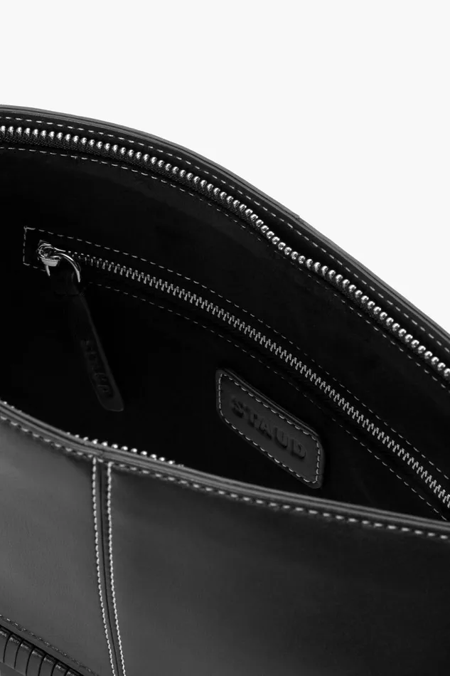 Women STAUD Shoulder LEO CLUTCH BLACK Women STAUD Shoulder LEO CLUTCH BLACK