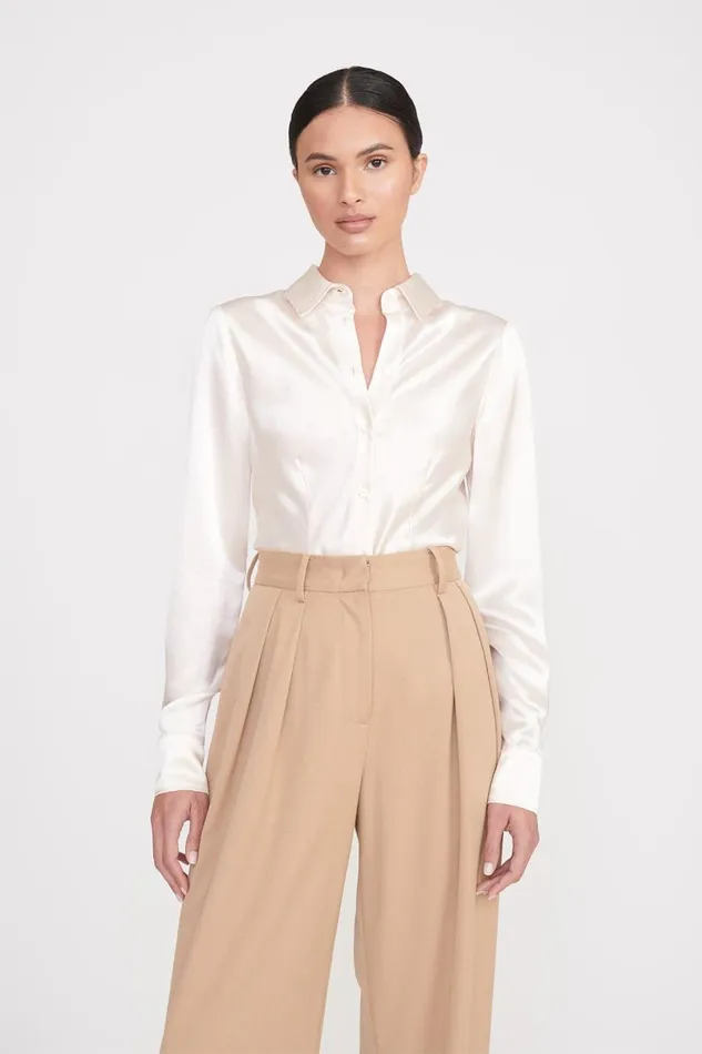 Women STAUD Tops BOGART TOP IVORY Women STAUD Tops BOGART TOP IVORY