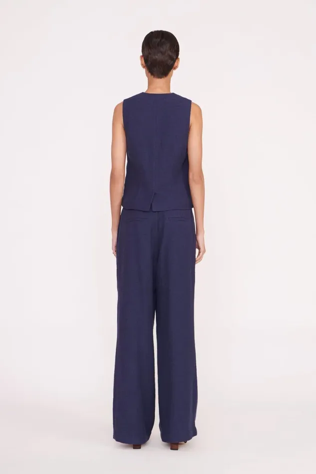 Women STAUD Tops BRETT VEST NAVY Women STAUD Tops BRETT VEST NAVY