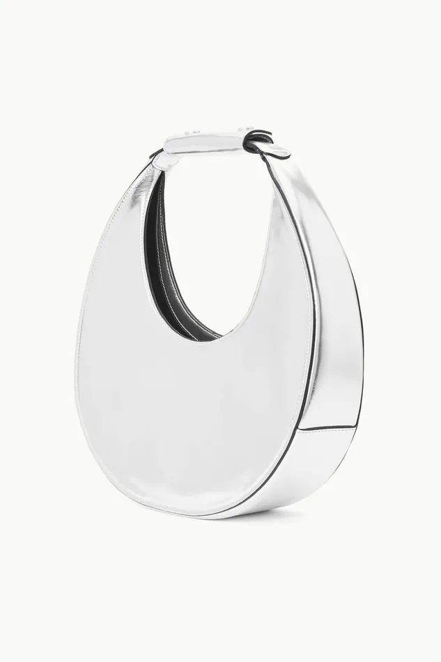 Women STAUD Totes MOON BAG CHROME Women STAUD Totes MOON BAG CHROME