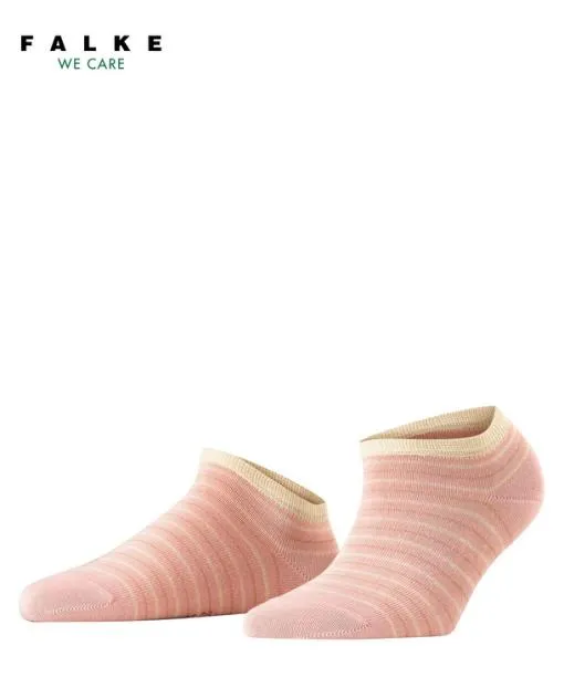 Women Stripe Shimmer Women Sneaker Socks Blossom FALKE Ankle Socks