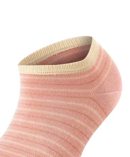 Women Stripe Shimmer Women Sneaker Socks Blossom FALKE Ankle Socks