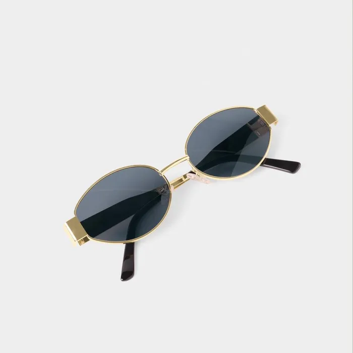 Women Sunglasses and Cases Katie Loxton Siena Matte Gold Sunglasses