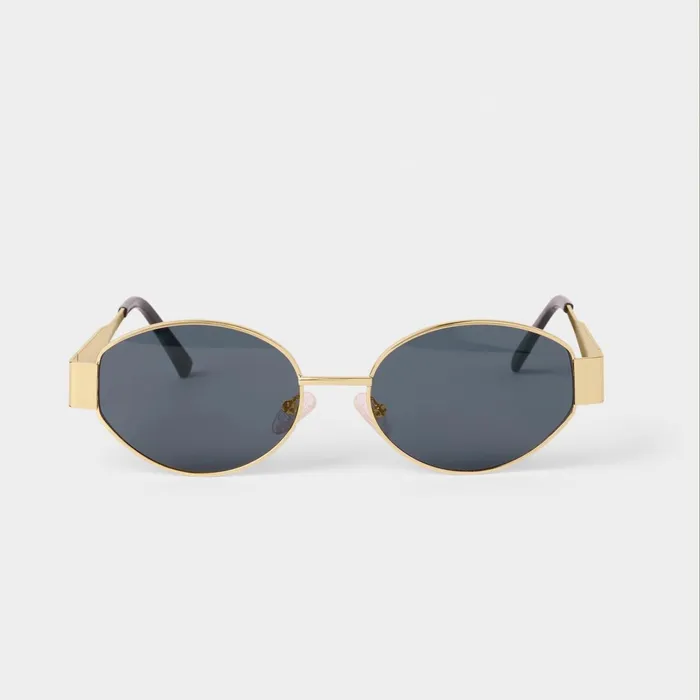 Women Sunglasses and Cases Katie Loxton Siena Matte Gold Sunglasses