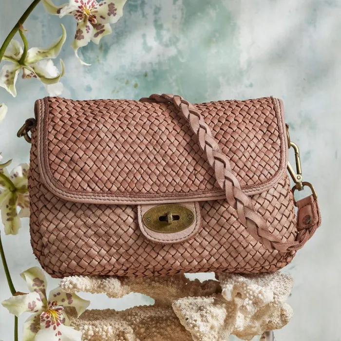 Women Sunset Boulevard Bag Rose Sundance Catalog Handbags