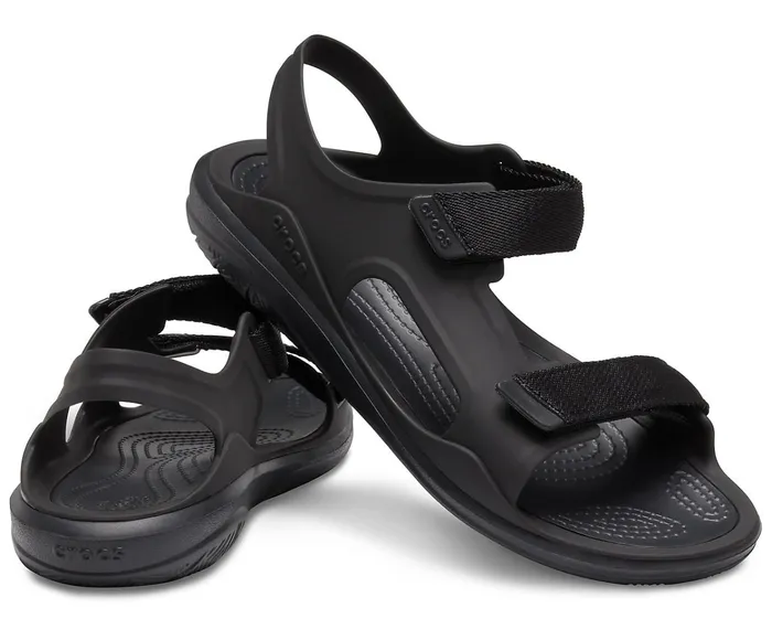Women Swiftwater Expedition Sandal Black Black Crocs Sandals