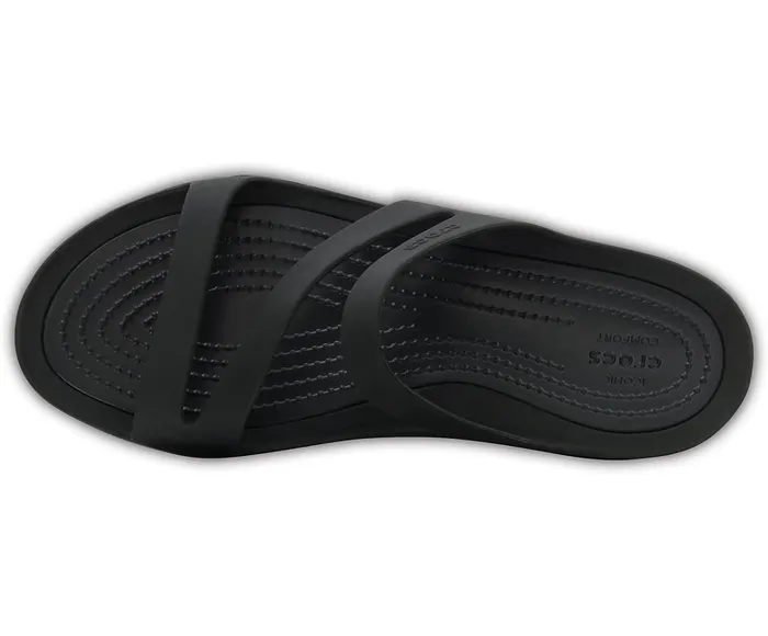 Women Swiftwater Sandal Black Black Crocs Sandals