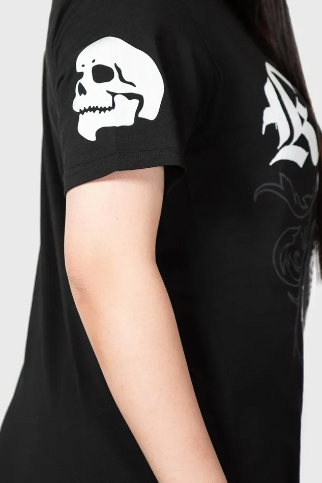 Women TShirts and Vests Killstar Danse Macabre TShirt
