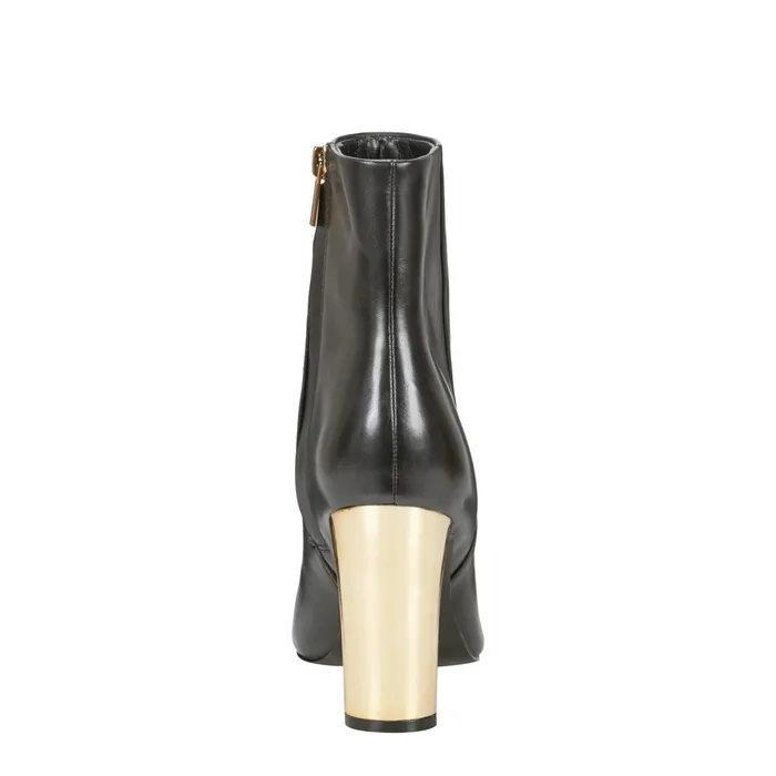 Women Talyna Dress Bootie Black Leather Marc Fisher Dress Boots