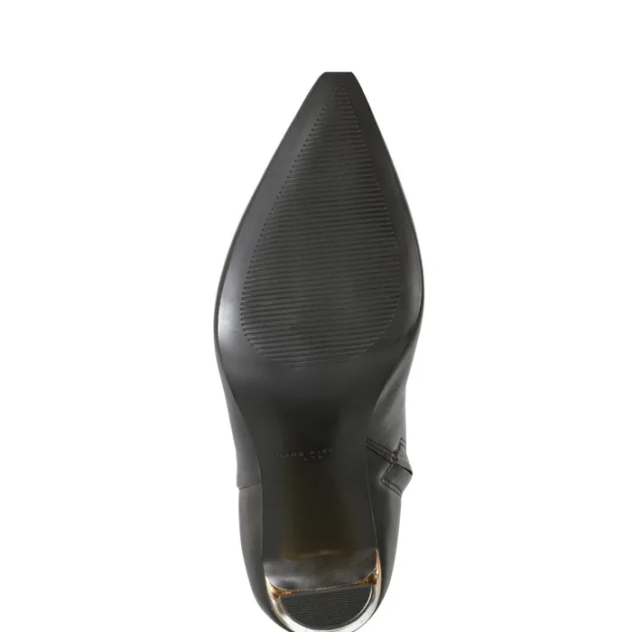 Women Talyna Dress Bootie Black Leather Marc Fisher Dress Boots