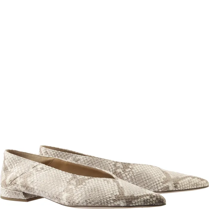 Women Tea Ballerinas Taupe Multi HGL Ballerinas