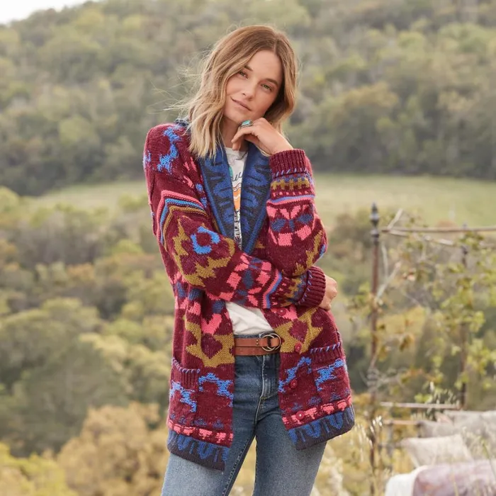 Women Thea039s Dream Cardigan Multi Sundance Catalog Sweaters Women Thea039s Dream Cardigan Multi Sundance Catalog Sweaters