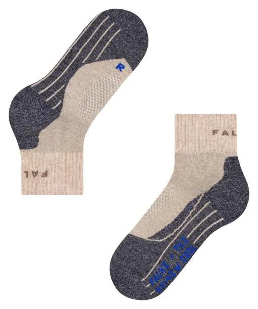 Women TK2 Explore Cool Short Women Trekking Short Sock Nature Mel FALKE Hiking Socks
