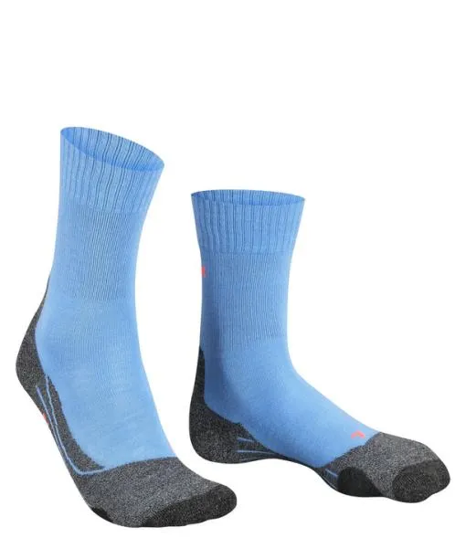 Women TK2 Explore Women Trekking Socks Blue Note FALKE Hiking Socks