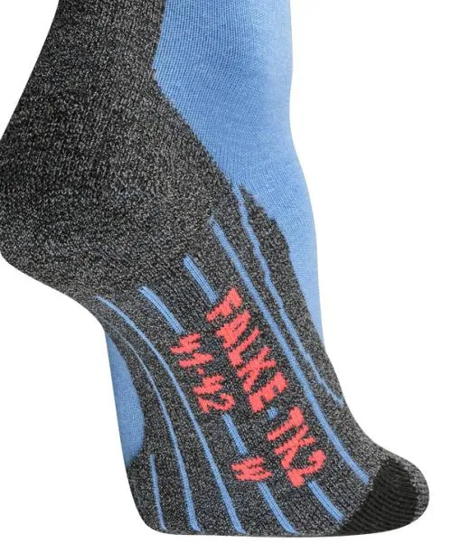 Women TK2 Explore Women Trekking Socks Blue Note FALKE Hiking Socks
