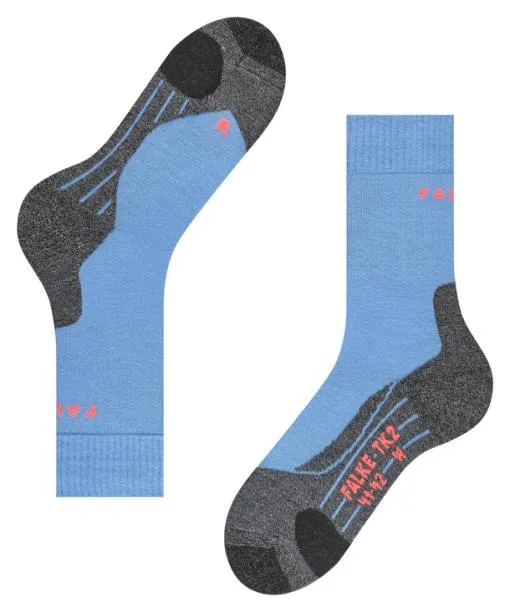 Women TK2 Explore Women Trekking Socks Blue Note FALKE Hiking Socks