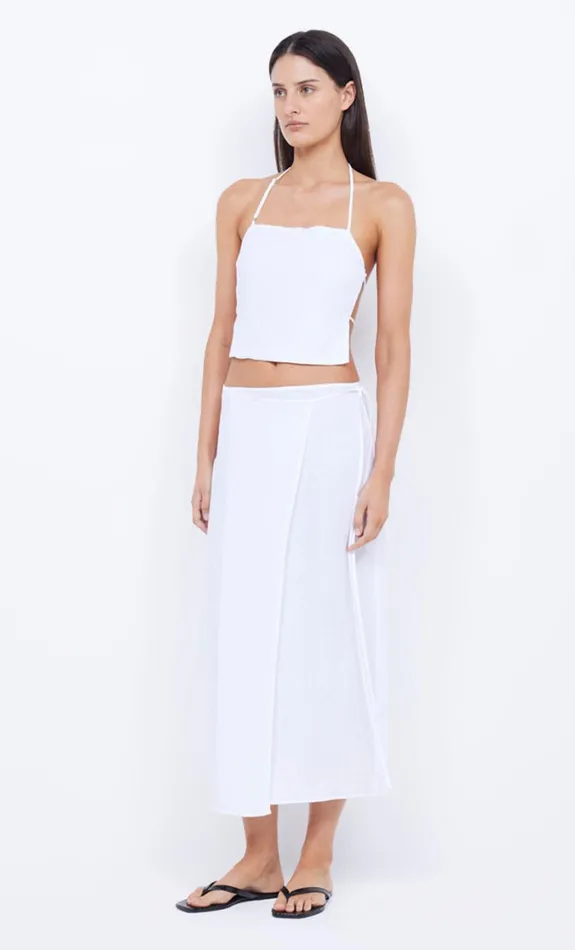 Women Tops Bec Bridge JAYDEN APRON TOP Ivory