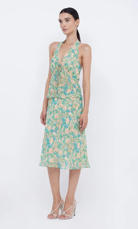 Women Tops Bec Bridge OASIS HALTER TOP Under The Sea
