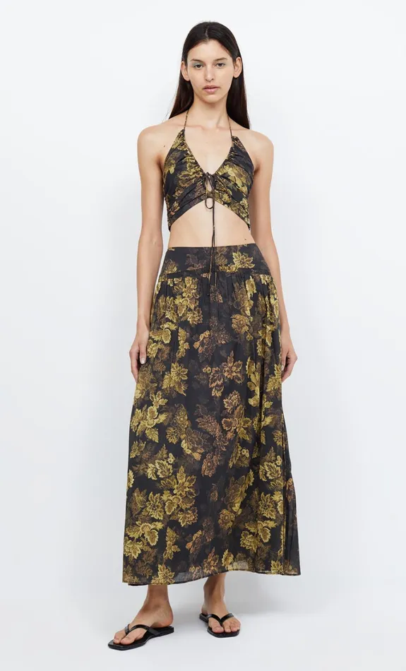 Women Tops Bec Bridge PALMER HALTER CROP Jasper Floral