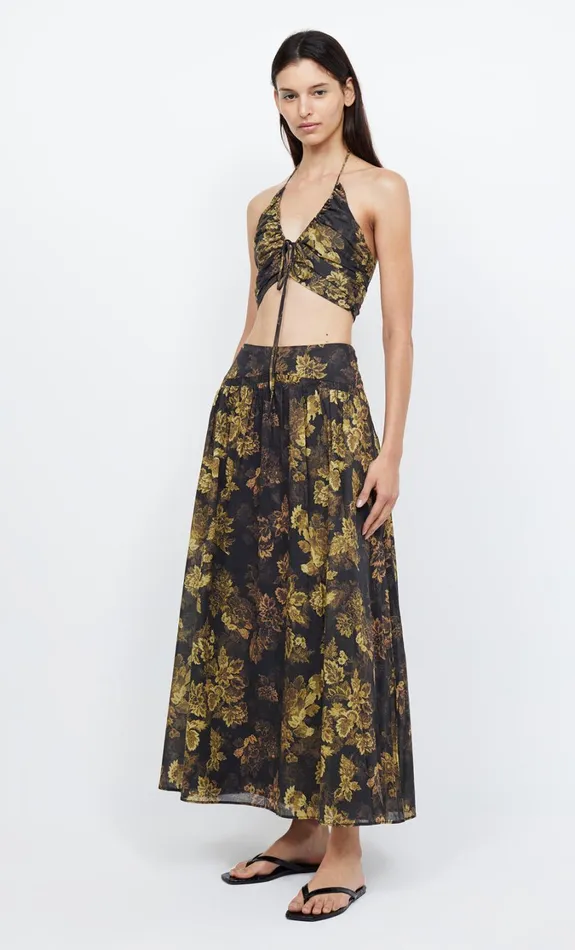 Women Tops Bec Bridge PALMER HALTER CROP Jasper Floral