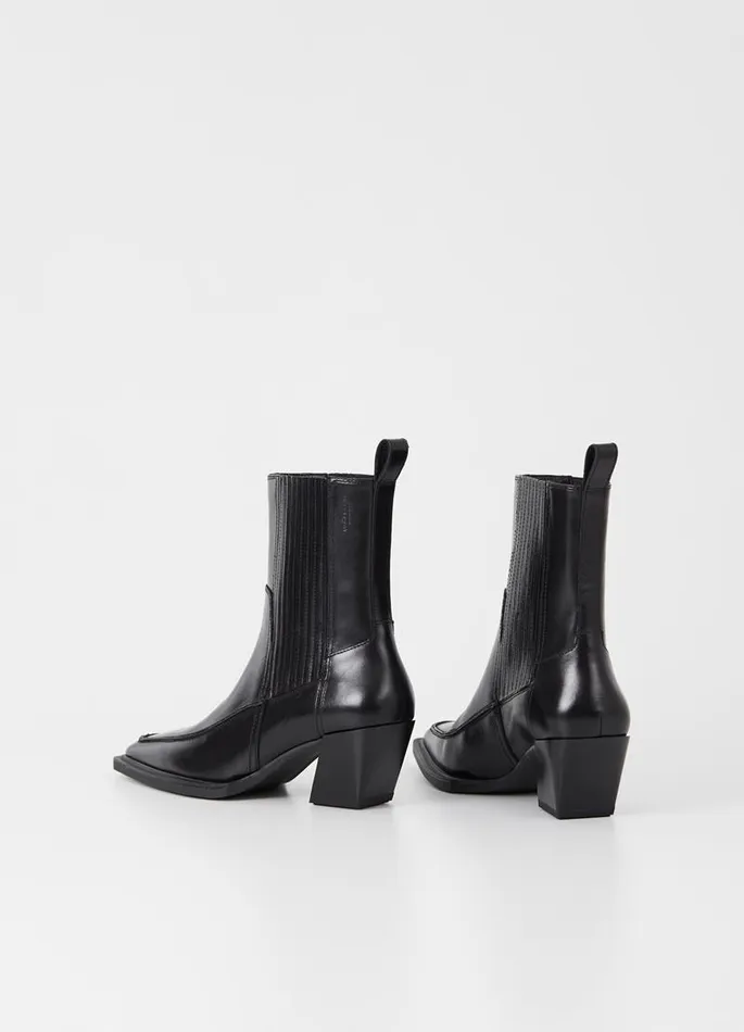 Women Vagabond Boots ALINA BOOTS Black Leather
