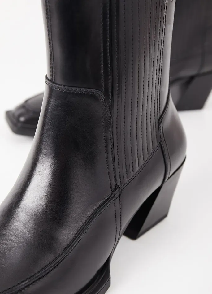 Women Vagabond Boots ALINA BOOTS Black Leather