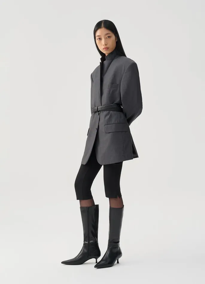 Women Vagabond Boots LYKKE TALL BOOTS Black Leather