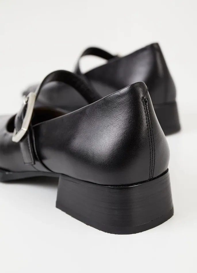 Women Vagabond Shoes EIDA SHOES Black Leather
