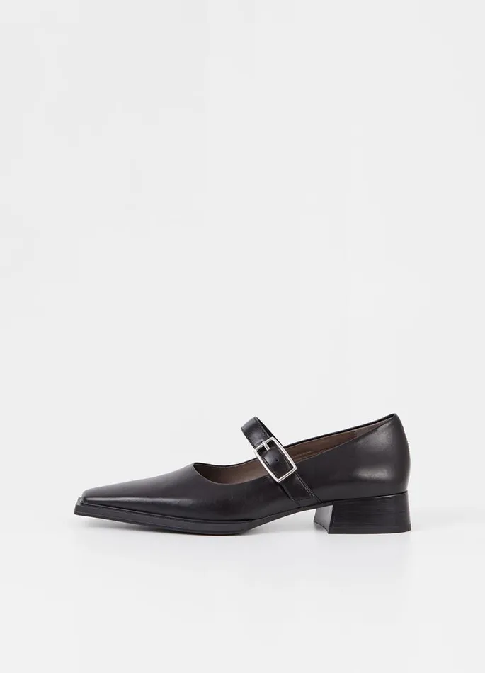 Women Vagabond Shoes EIDA SHOES Black Leather