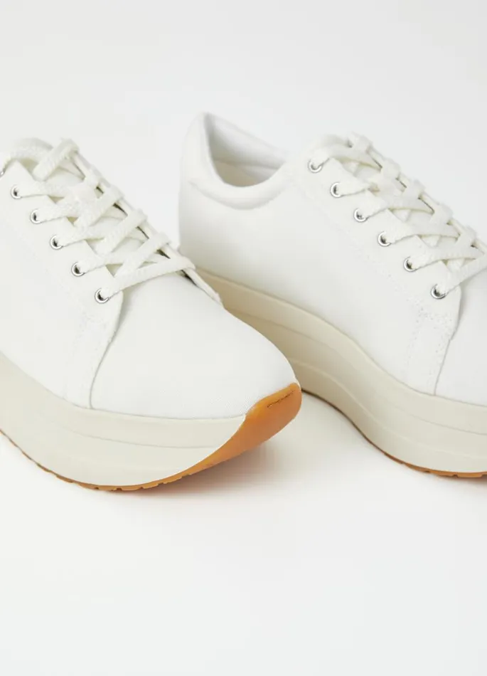 Women Vagabond Sneakers CASEY SNEAKERS White Textile