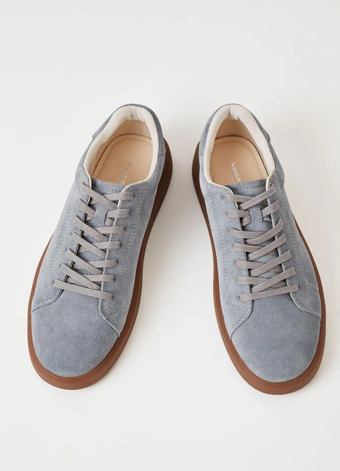 Women Vagabond Sneakers MAYA SNEAKERS Blue Suede