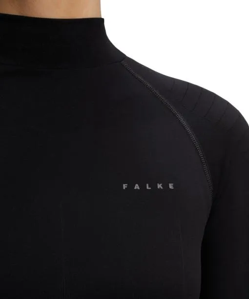 Women Women Long Sleeve Shirt Warm Black FALKE Long Sleeve Shirts
