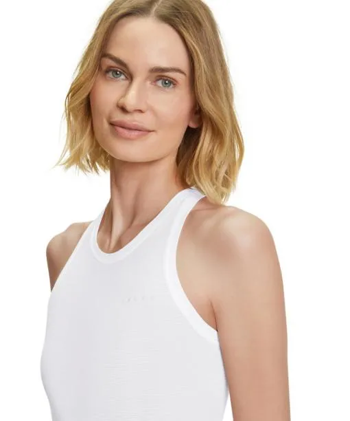 Women Women Top Ultralight Cool White FALKE Short Sleeve Shirts