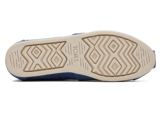 Women WomenAlpargata Blue Micro Cord Corduroy Blue TOMS Exclusives