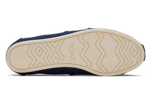 Women WomenAlpargata Navy Recycled Cotton Canvas Navy TOMS Alpargatas