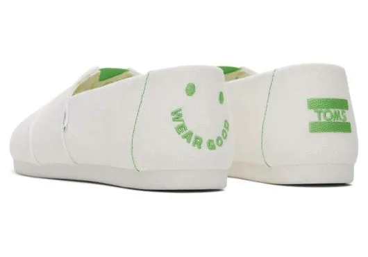Women WomenAlpargata Wear Good Embroidery White Embroidered TOMS Alpargatas