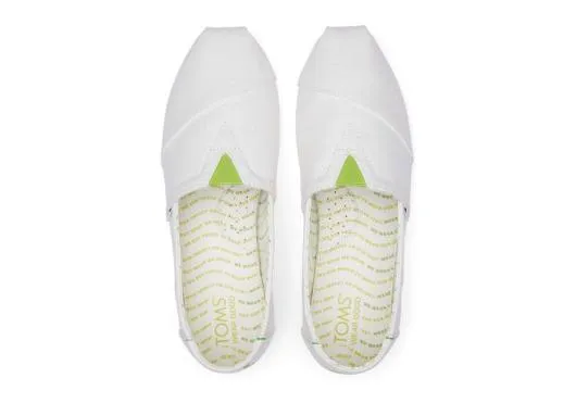 Women WomenAlpargata Wear Good Embroidery White Embroidered TOMS Alpargatas