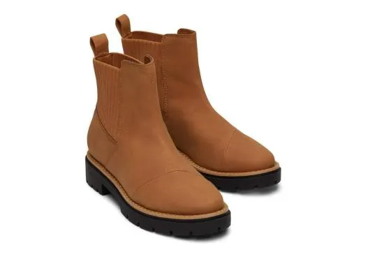 Women WomenCort Tan Vegan Boot Tan TOMS Boots and Booties