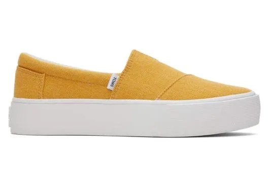Women WomenFenix Platform Mango Canvas Slip On Sneaker Mango TOMS Platforms