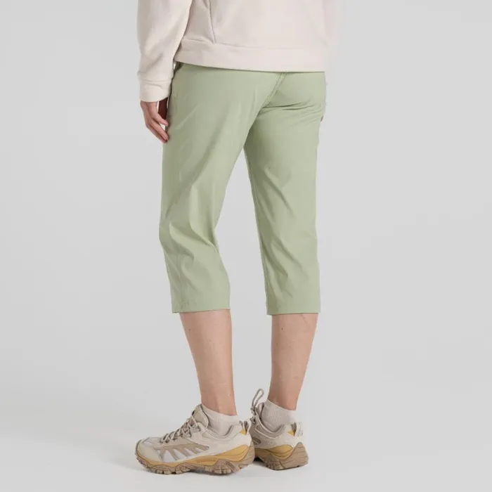 Womens Cropped Trousers Craghoppers Kiwi Pro II Cropped Trouser Bud Green Womens Cropped Trousers Craghoppers Kiwi Pro II Cropped Trouser Bud Green