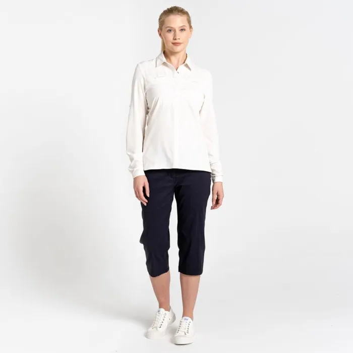 Womens Cropped Trousers Craghoppers Kiwi Pro II Cropped Trouser Dark Navy Womens Cropped Trousers Craghoppers Kiwi Pro II Cropped Trouser Dark Navy