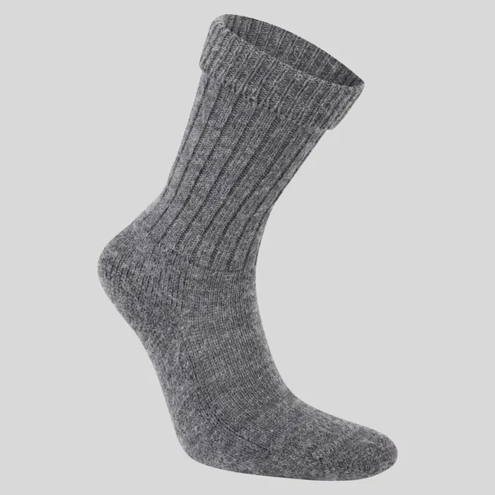 WomensEquipment Socks Craghoppers Wool Hiker Sock Black Pepper Marl