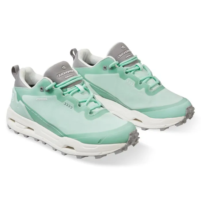 WomensEquipment Walking Boots Craghoppers Lady Adflex Low Poolside Green White WomensEquipment Walking Boots Craghoppers Lady Adflex Low Poolside Green White