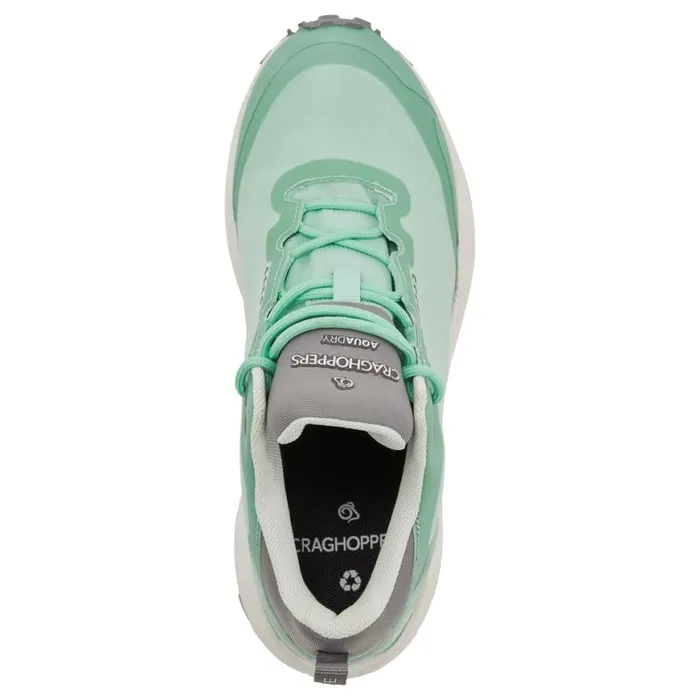 WomensEquipment Walking Boots Craghoppers Lady Adflex Low Poolside Green White WomensEquipment Walking Boots Craghoppers Lady Adflex Low Poolside Green White